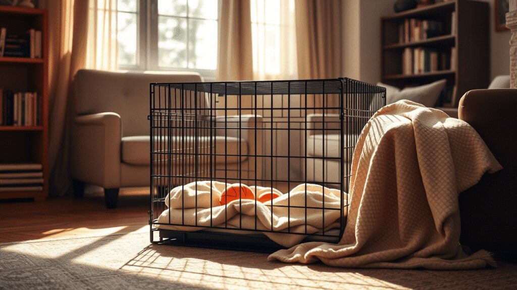 crate training schedule for puppy