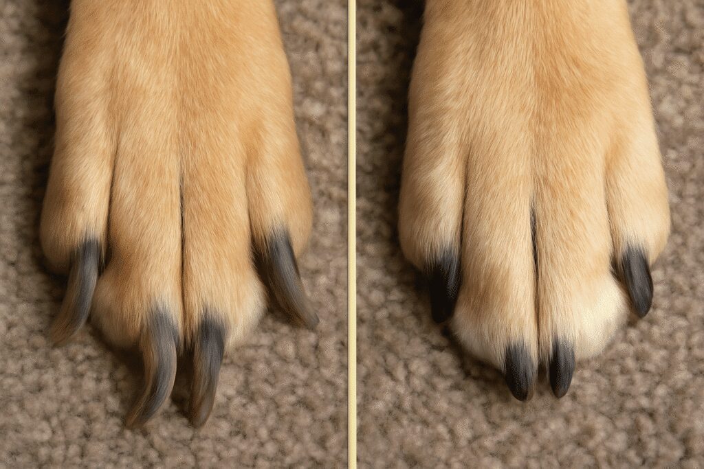 dog nail trimming guide