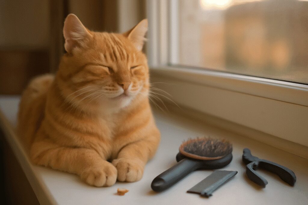 cat grooming tips for beginners