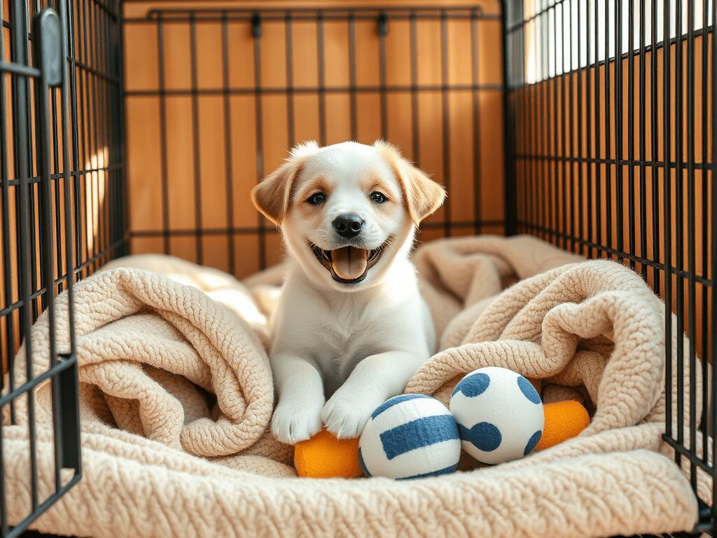 crate training schedule for puppy